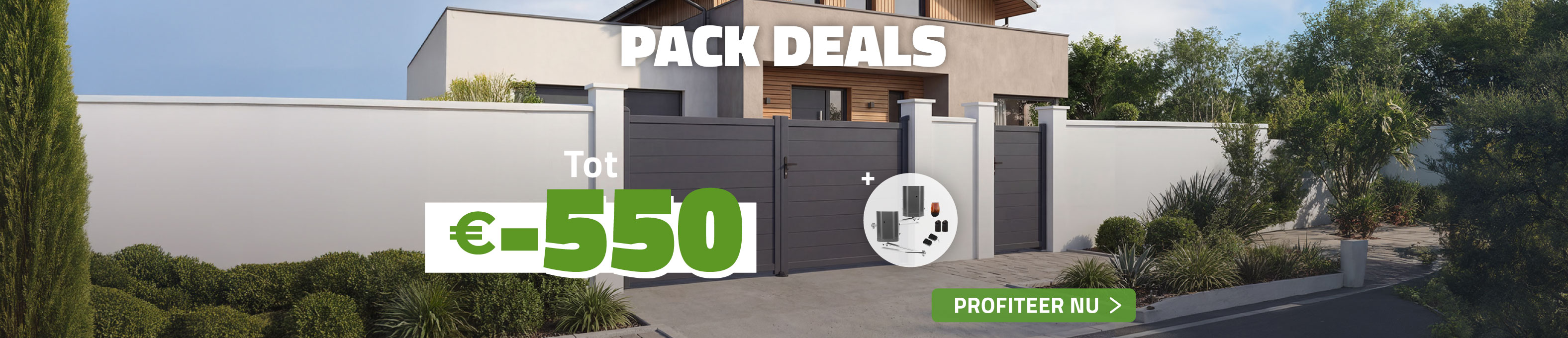 Geweldige aanbiedingen voor het pakket.