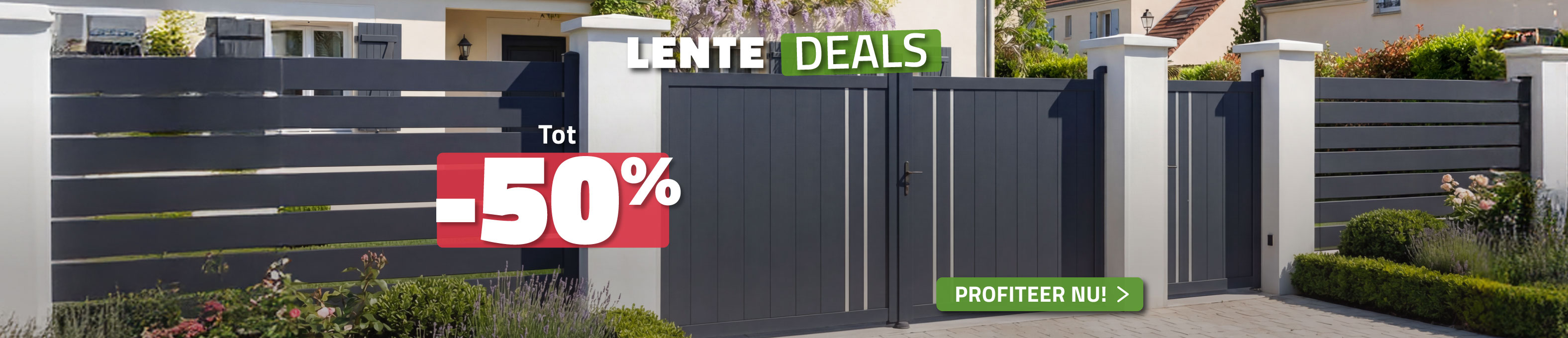 Lente voor geweldige aanbiedingen