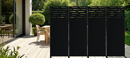 Decoratief tuinpaneel